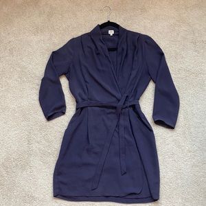 Wilfred mini wrap dress